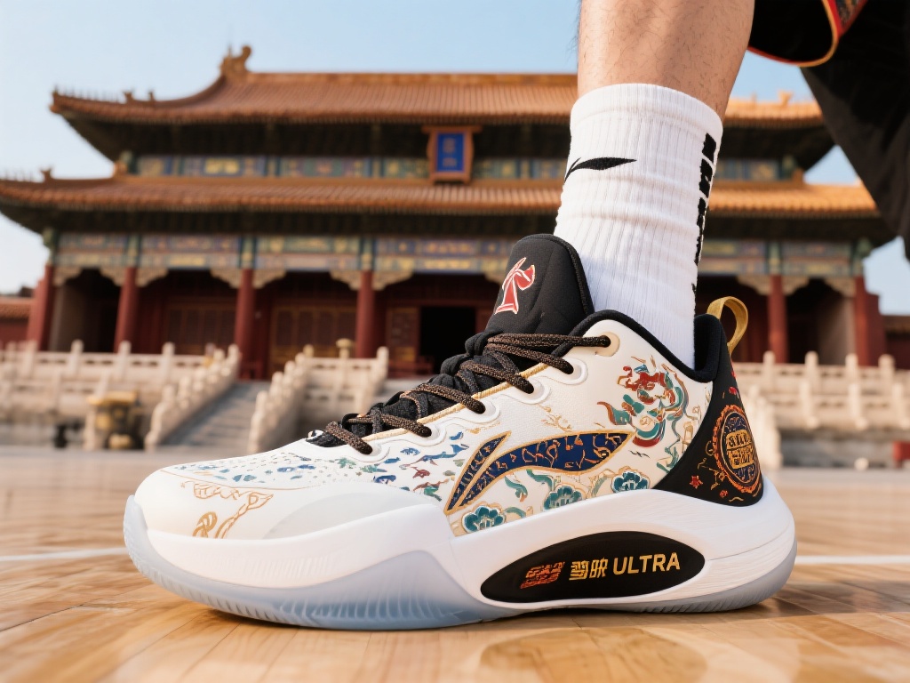 “杨瀚森身披故宫联名驭帅Ultra,东方风采闪耀NBA赛场!” 故宫作为中国文化的象征,其深厚的历史底蕴